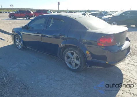 2014 Dodge Avenger Se from USA, damaged, VIN 1C3CDZABXEN111157